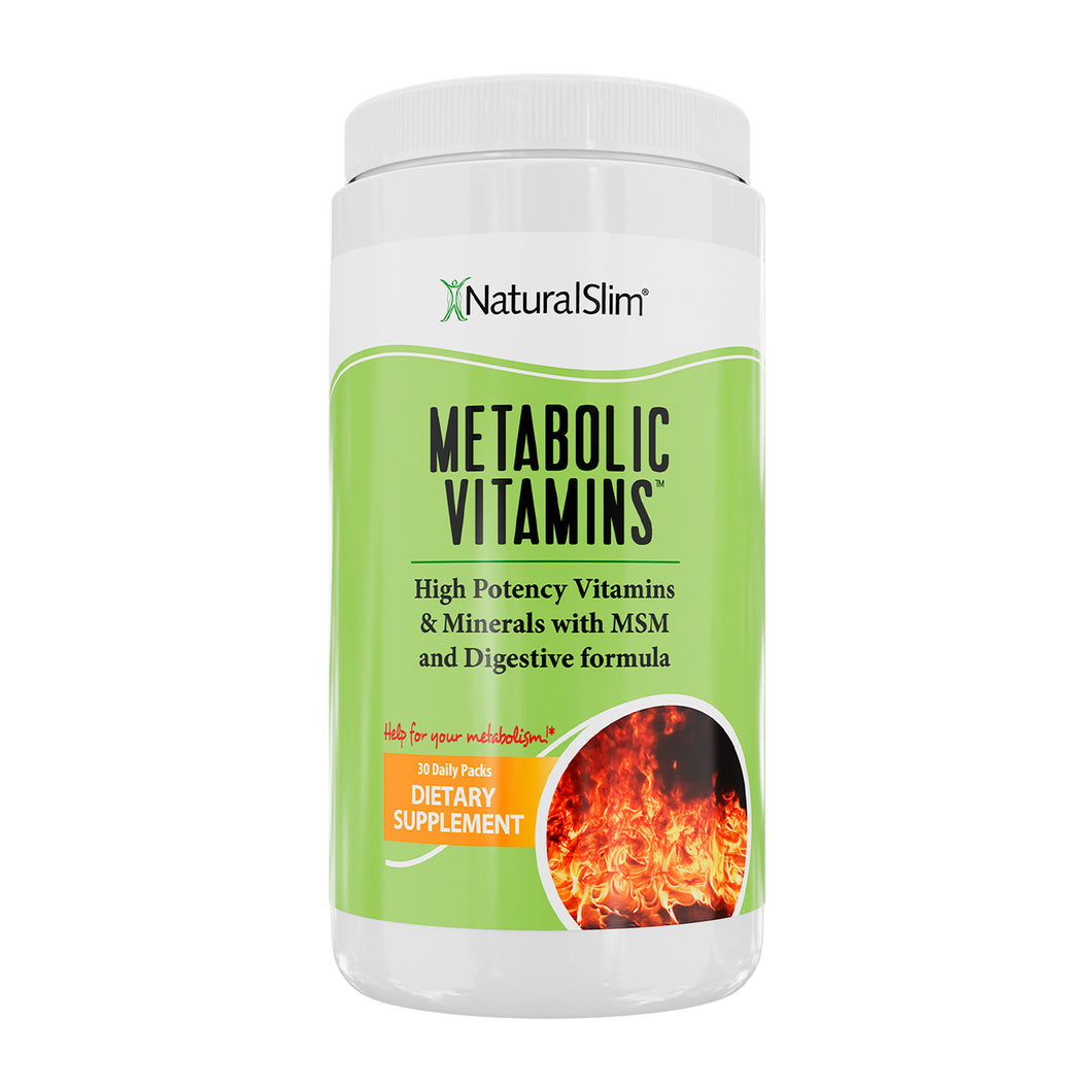 METABOLIC VITAMINS™ High Potency Vitamins for Metabolism, B-Complex with Niacin (B3) + Minerals